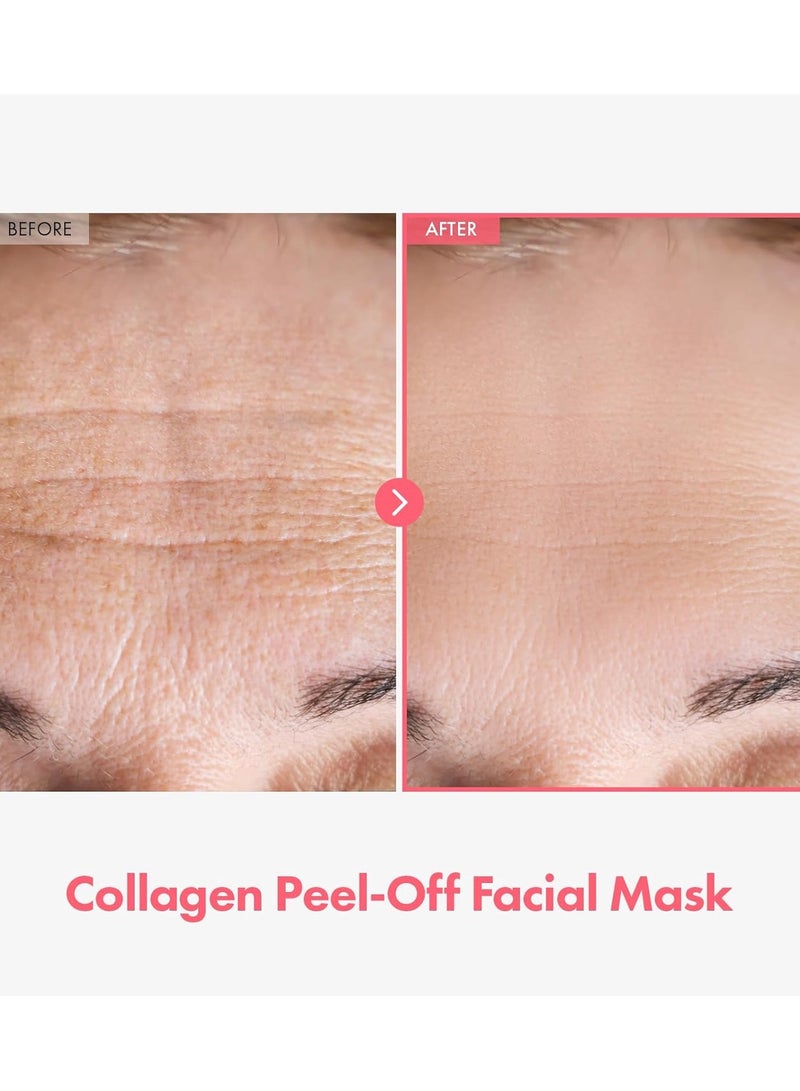 Tosowoong Real Collagen Fit, Hydrolyzed Collagen Wrapping Mask, Peel Off Facial Mask for elasticity, Hydrating, Glow, Glass Skin, Face Moisturizer, Self Care, Korean Skin Care, 50ml, 1.69 fl. oz.  - Image 4
