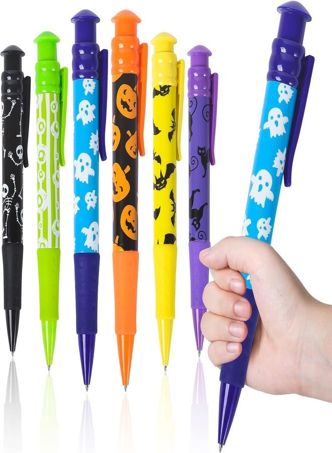 Shemira Halloween Party Favor for Kids, 48 Pcs Jumbo Pen in 6 Assorted Theme Designs for Trick or Treating, Goodie Bag Filler, Miniatures, School Classroom Rewards - Image 1