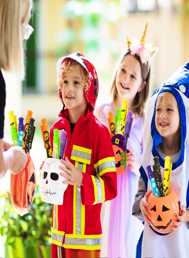 Shemira Halloween Party Favor for Kids, 48 Pcs Jumbo Pen in 6 Assorted Theme Designs for Trick or Treating, Goodie Bag Filler, Miniatures, School Classroom Rewards - Image 5