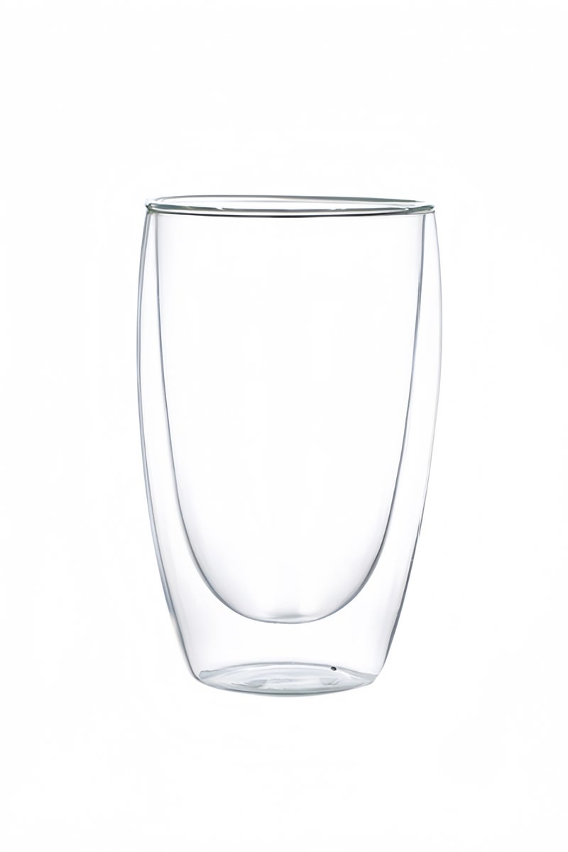 Double Wall High-Heat Borosilicate Glass Transparent Double-layer Anti-scalding Water Cup Coffee Mugs Insulated Thermo Glass High-Temperature Shock Resistant - Image 1