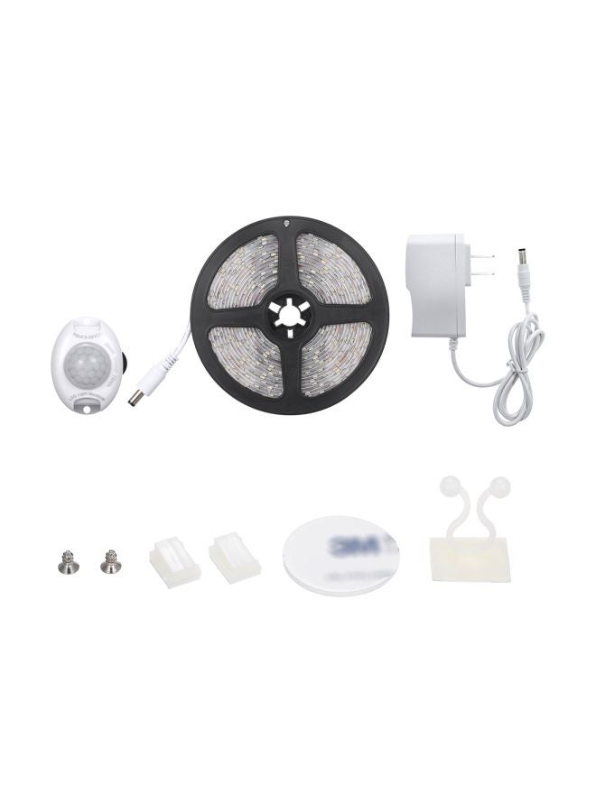 Loquat PIR Motion Sensor LED Strips Light White/Black 16x4x16cm - Image 1