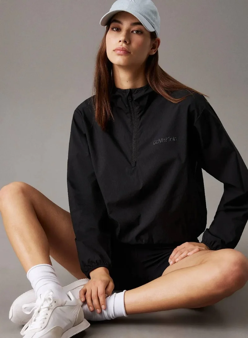 Calvin Klein Black Windbreaker for Women | Best Price UAE