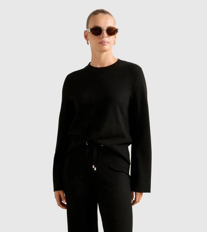 HAZEL Crew Neck Knitted Sweater