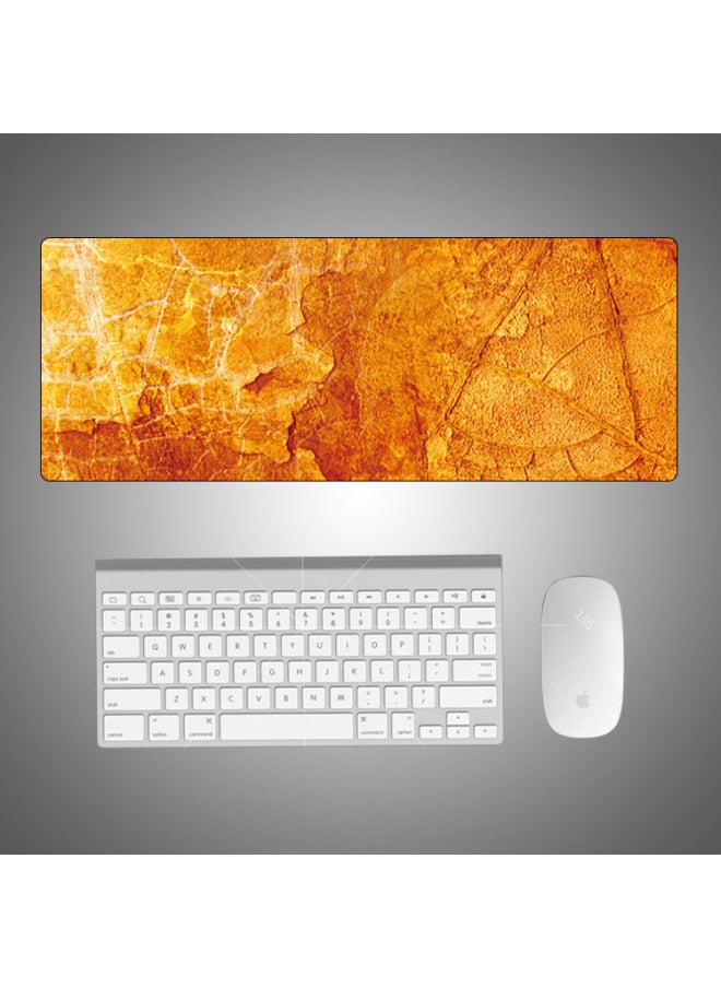 Creative Colored Marble Large Office Mouse Pad Cartoon Design Computer Desk Mat High Quality Material From Mainland China-Color:800*300*5mm Lock Edge-Pattern:Granite Marble
