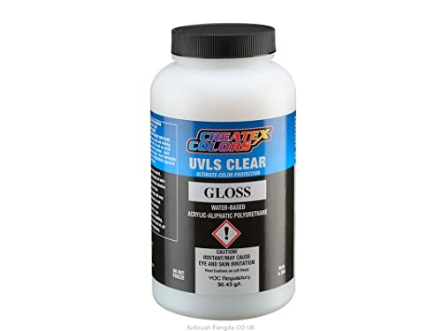 CREATE X Createx 4050 Gloss Ultra-Violet Light Stabilizer Clear 16oz by SprayGunner - Image 2