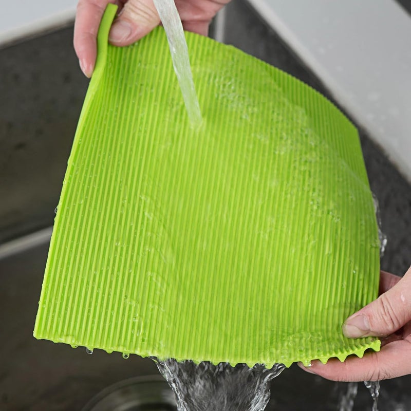 choxila Sushi Making Kit Silicone Sushi Mat Includes 1 Mat 2 Chopsticks 1 Spreader Japanese Style Smooth Finish Reusable Dishwasher Safe - Image 5