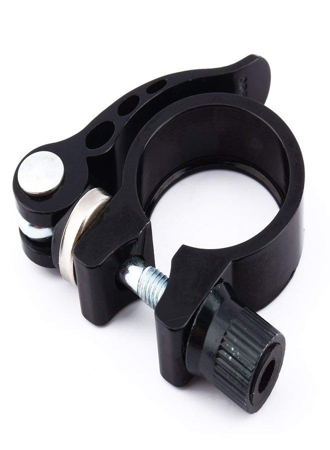 FASTPED Bike Seat Clamp, Bike Saddle Quick Release Alloy 31.8mm Seatpost Clip for Road Mountain Bike - Image 2
