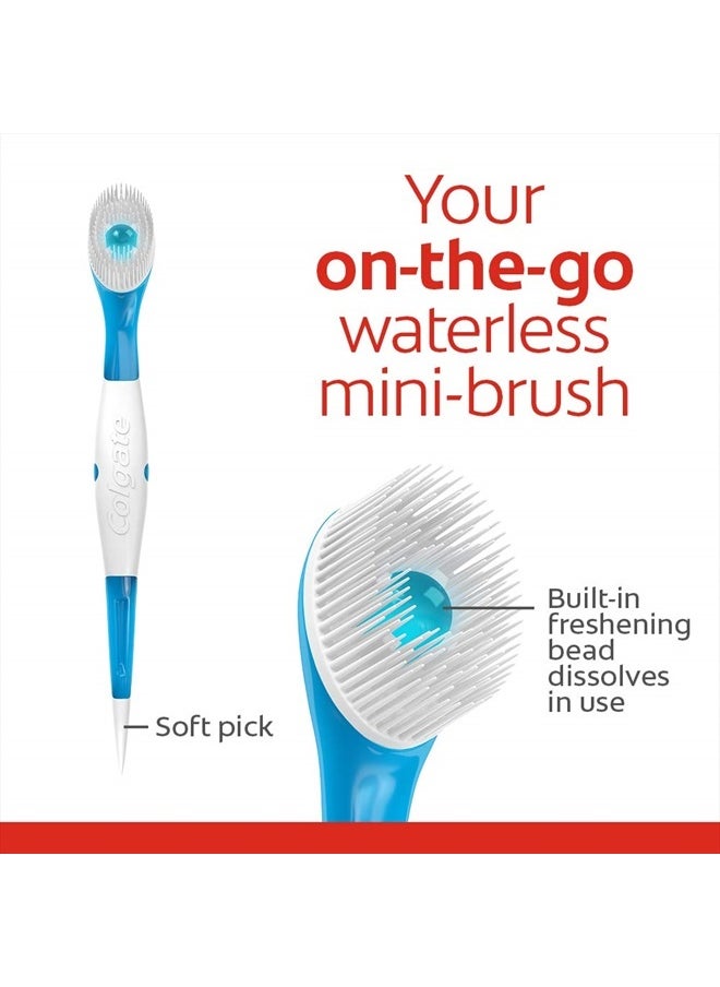 Colgate - Optic White Wisp Disposable Mini Toothbrush, Cool Mint 24 Count (Pack of 4) - Image 1