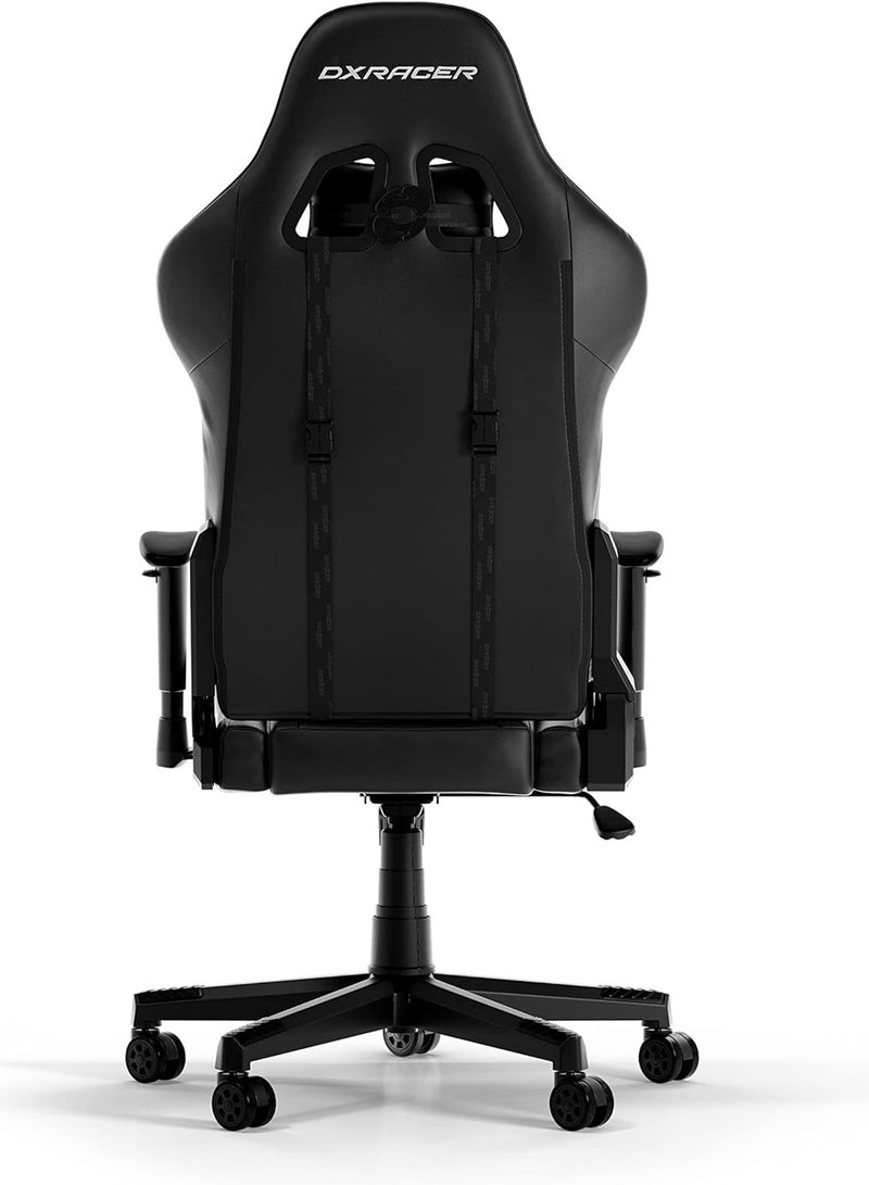 DXRacer Prince Series P132 Gaming Chair, 1D Armrests with Soft Surface, Black | GC-P132-N-F2-158 - Image 3