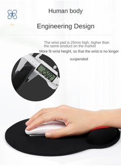 Haidue Memory Foam Keyboard Wrist Rest Pad And Mouse Pad With Wrist Rest  Ergonomic Hand Palm Rest Support  Memory Foam Pads Gaming  Computer  PC  Laptop  Mac Typing and Wrist Pain Relief  - Image 4