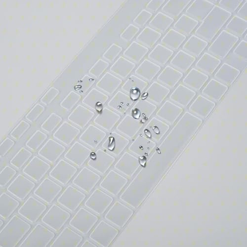 RAYA Silicone Keyboard Cover for 2023/2024 ASUS ROG Strix G16 and ASUS ROG Strix Scar 16 Gaming Laptops (Transparent) - Image 4