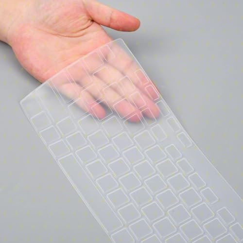 RAYA Silicone Keyboard Cover for 2023/2024 ASUS ROG Strix G16 and ASUS ROG Strix Scar 16 Gaming Laptops (Transparent) - Image 3