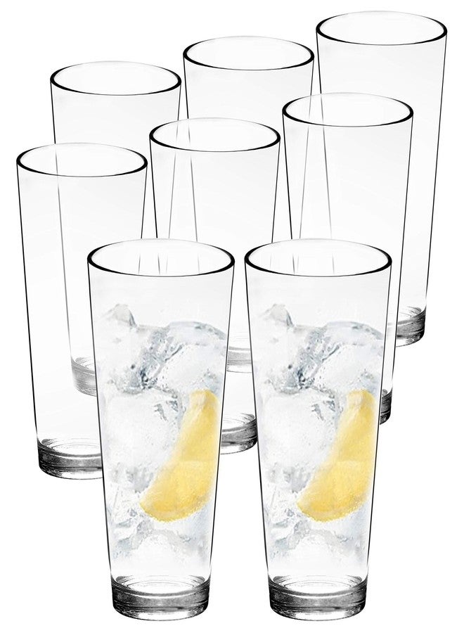 Youngever 22 oz Bistro Clear Plastic Tumblers, Plastic Drinking Glasses, Reusable Plastic Cups, Unbreakable Glasses, Set of 6 - Image 1