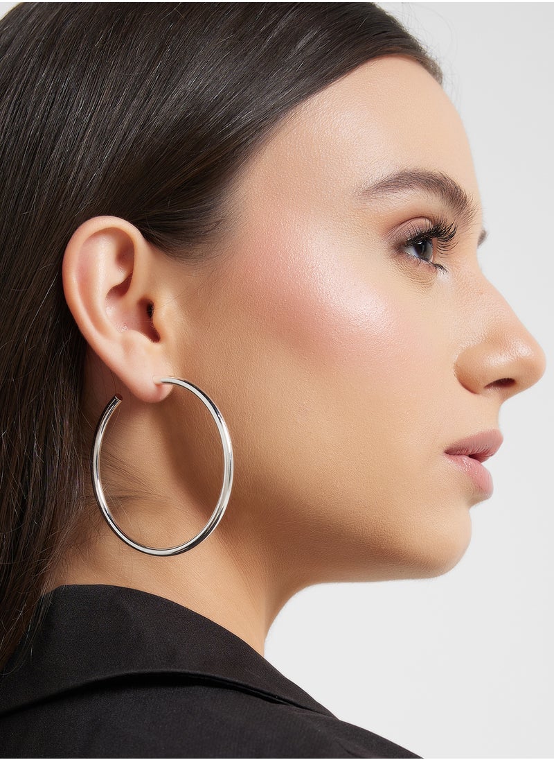 MANGO Hoop Earrings  - Image 3