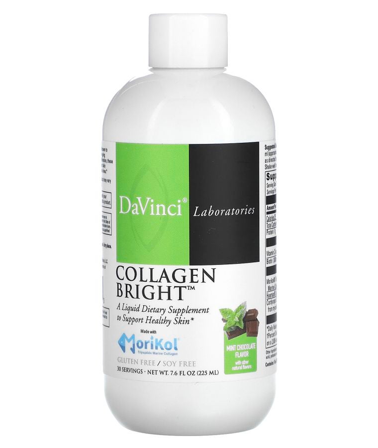 DaVinci Laboratories Collagen Bright Mint Chocolate 7.6 fl oz (225 ml)