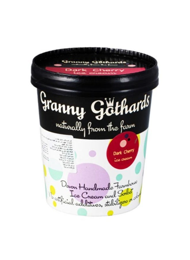 Fruit Ice Cream, Dark Cherry - 500ml, UK