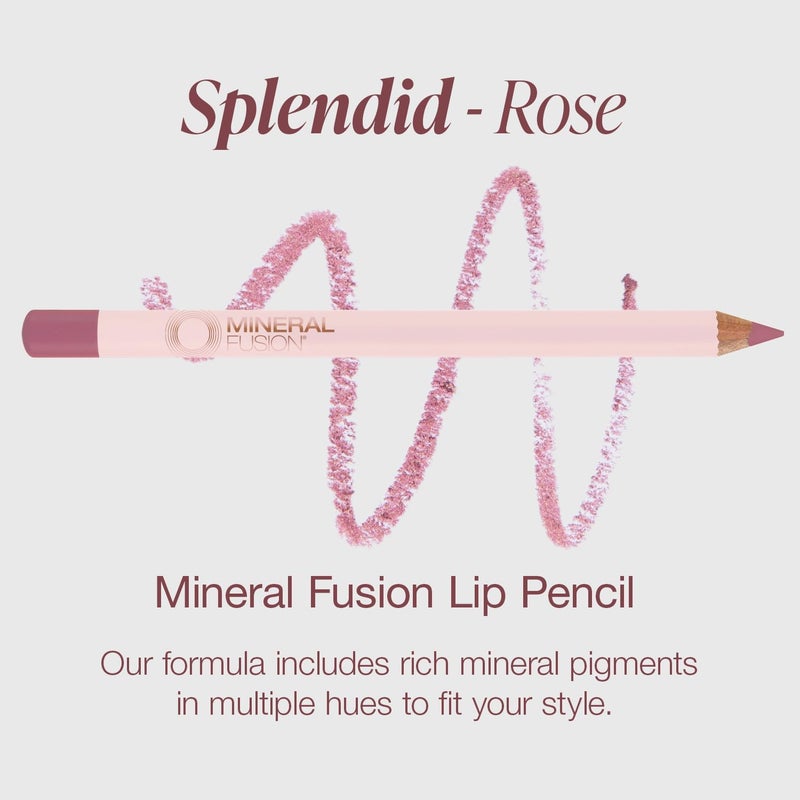 Mineral Fusion Lip Pencil in Splendid - Image 3