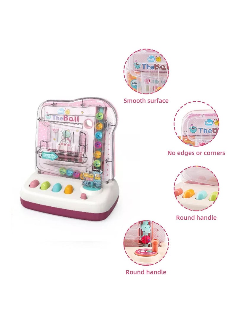 Math Manipulatives Board Games for Toddlers Learning Games Montessori Travel Toy STEM Kindergarten Preschool 3 4 5 6 7 Years Old Kid Gifts (Pink) - Image 3