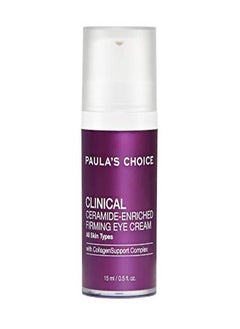 PAULA'S CHOICE كريم شد العيون السريري سيراميد مع فيتامين سي والريتينول لعلاج الخطوط الدقيقة والتجاعيد وفقدان الثبات  - Image 1