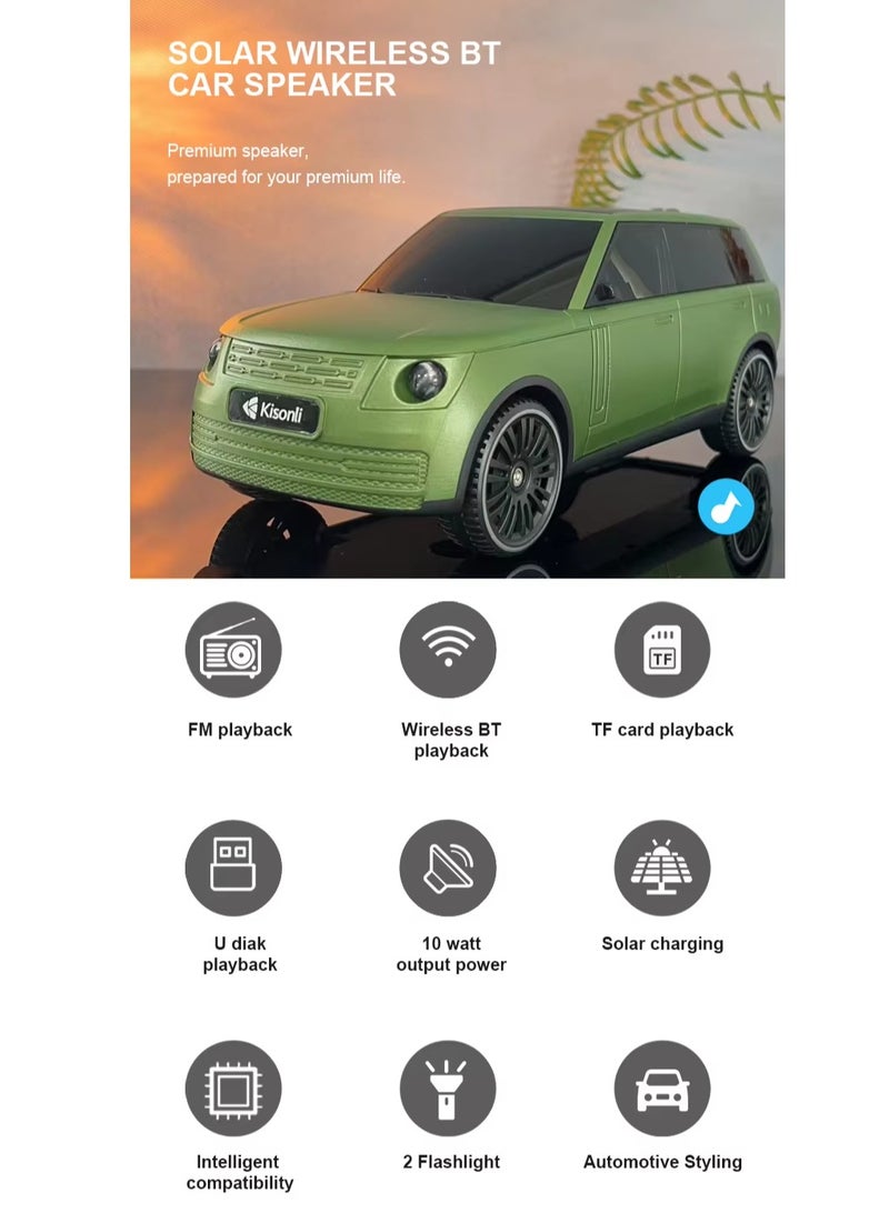 Kisonli Bluetooth Speaker Car B3 (Black) - Image 4