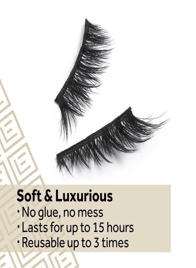 Eylure Pre-Glued False Lashes, Luxe Faux Mink Paragon - Image 4