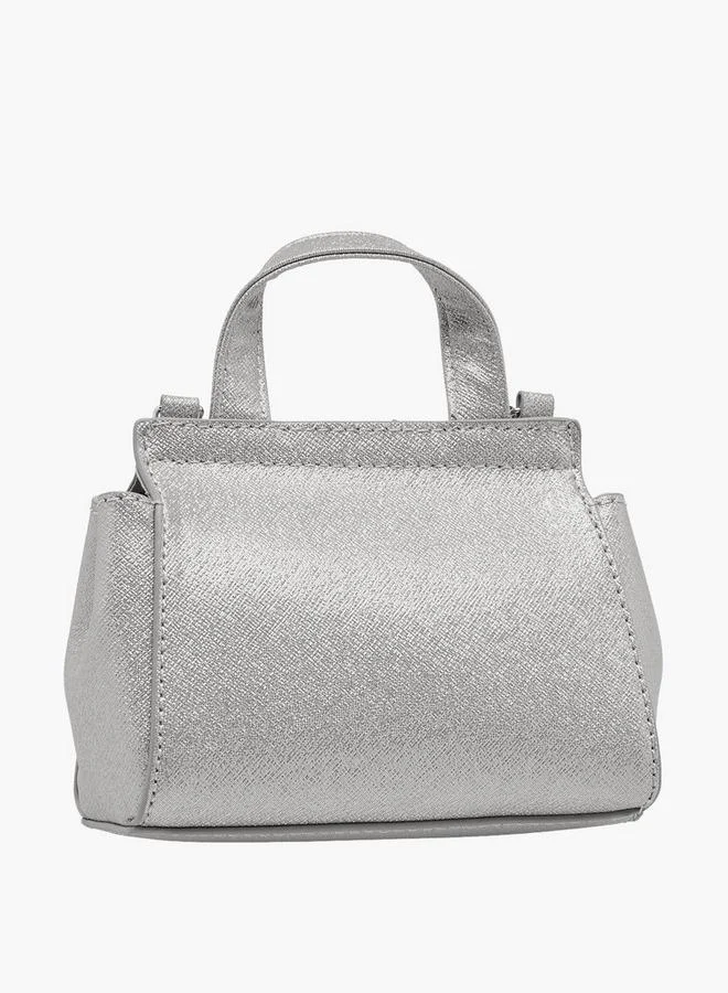 Disney WHITE Embellished Crossbody Bag with Flap Closure for Women | Best Price UAE