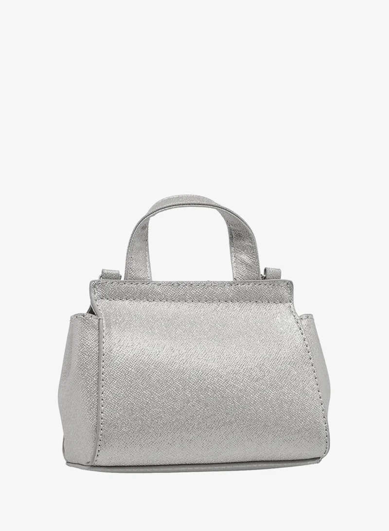 Disney WHITE Embellished School Crossbody Bag With Flap Closure - 11x6x12 CM for Women | Best Price UAE