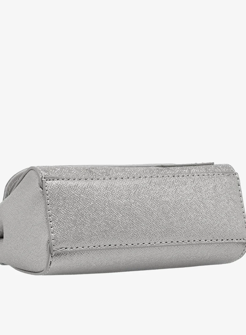 Disney WHITE Embellished School Crossbody Bag With Flap Closure - 11x6x12 CM for Women | Best Price UAE