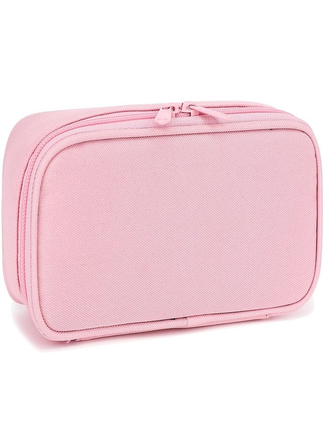 FlowFly Kids Pencil Case for Boys, Girls, Pencil Pouch Boys Soft Rainbow Pen Box, Pink - Image 1
