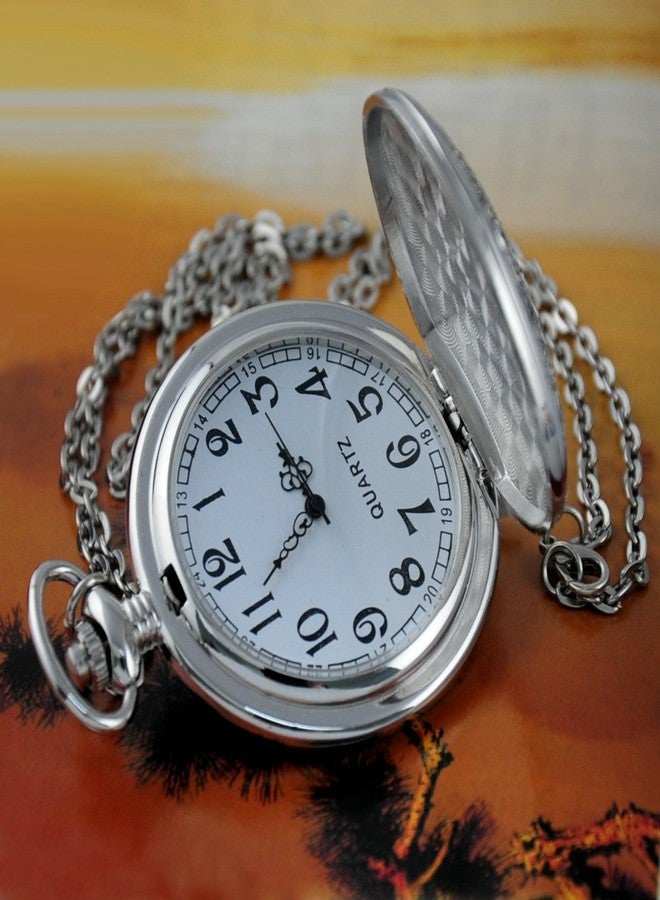 VIGOROSO Watches Steampunk Cool Evil Dragon Enamel Painting Pocket Watch in Gift Box - Image 3