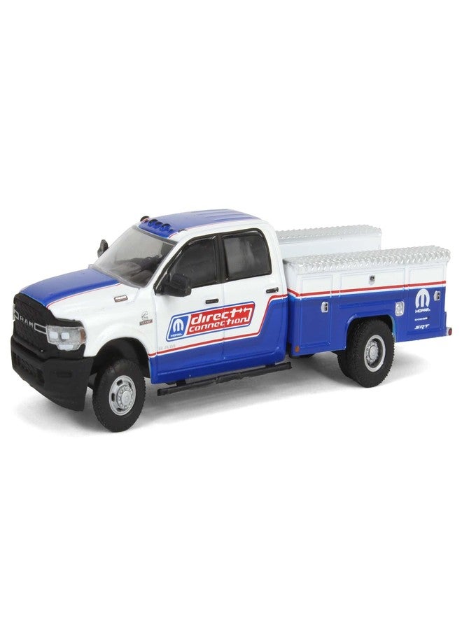 Truck شاحنة 1/64 2023 رام 3500 سرير خدمة مزدوج، سائقين مزدوجين اتصال مباشر 14 46140-F - Image 1