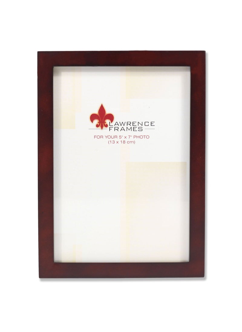 Lawrence Frames Lawrence Frames 755957 Espresso Wood Picture Frame  5 by 7-Inch  Dark Walnut 