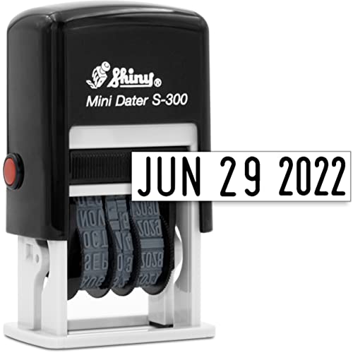 Rubber Stamp Creation S-300 Date Stamp - Black - Image 1