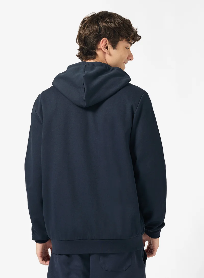 تومي هيلفيغر سويت شيرت سحاب أساسي من إن تكنو