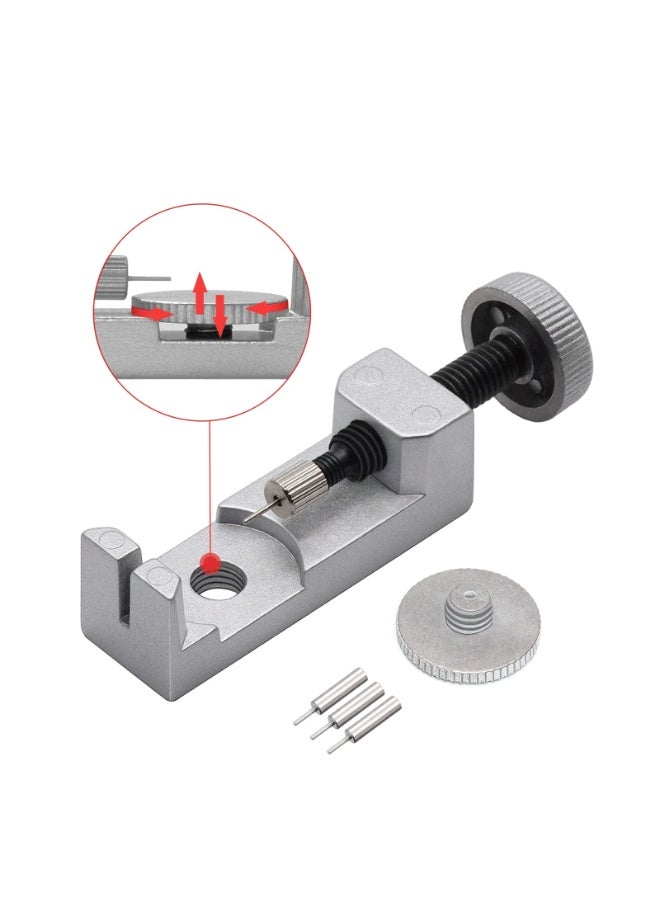RTYY أداة إزالة دبابيس وصلة حزام ساعة اليد، أداة إصلاح وضبط حزام ساعة اليد بثلاثة دبابيس، مجموعة أدوات إزالة وصلة الساعة لصانعي الساعات - Image 2