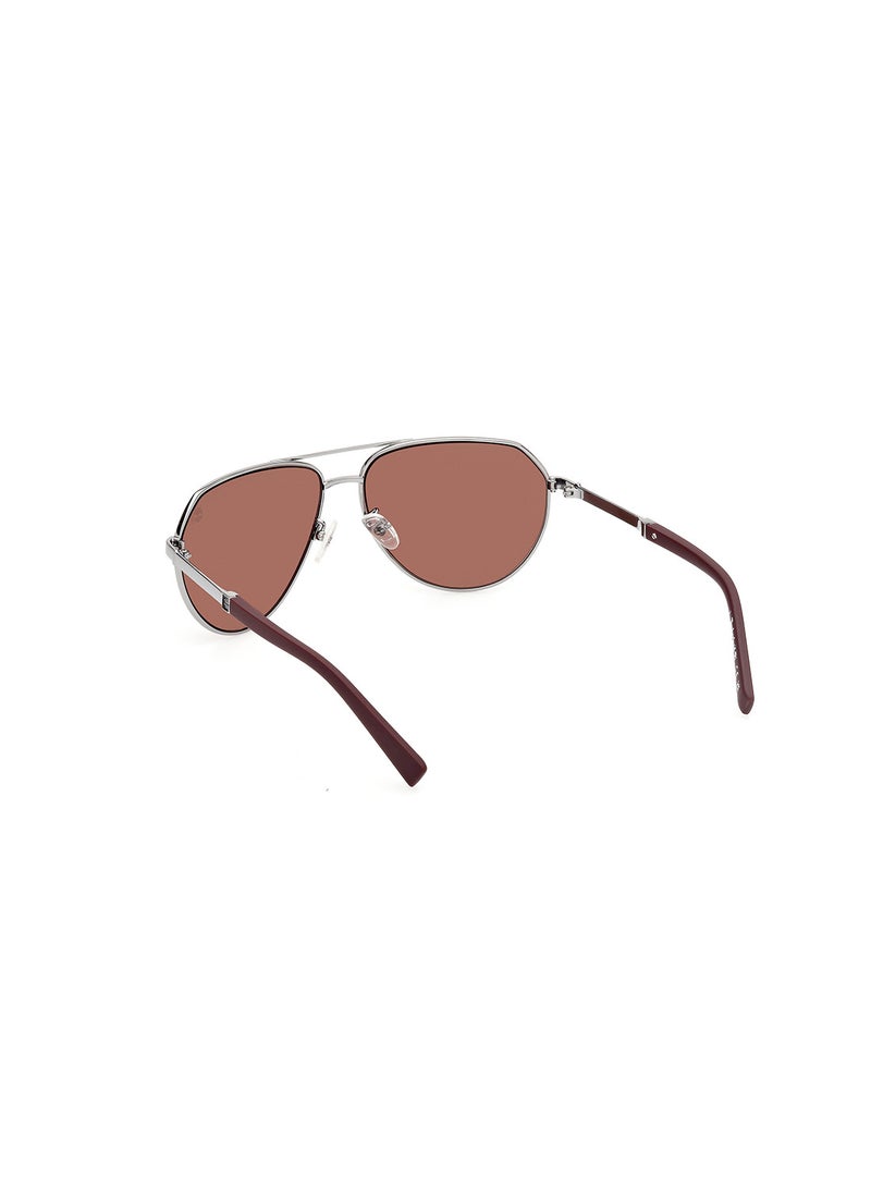 Timberland نظارة شمسية بايلوت مستقطبة للرجال - TB9340-H08H60 - مقاس العدسة: 60 مم - Image 3