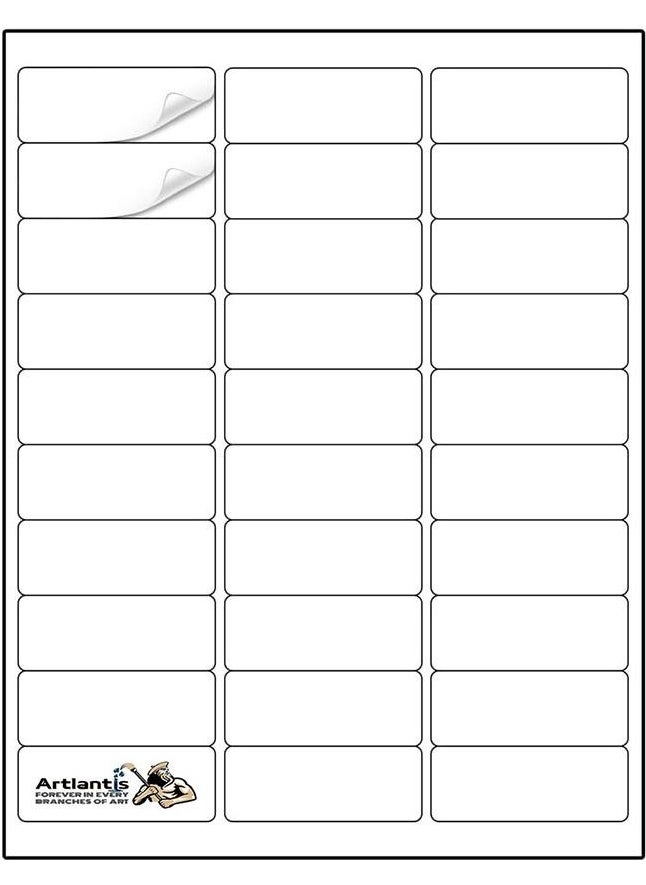 Artlantis A4 Ready Label 210X99 mm 10 Pages 1 Pack Self-Adhesive Photocopy Laser Inkjet Paper Compatible for Printers  - Image 4
