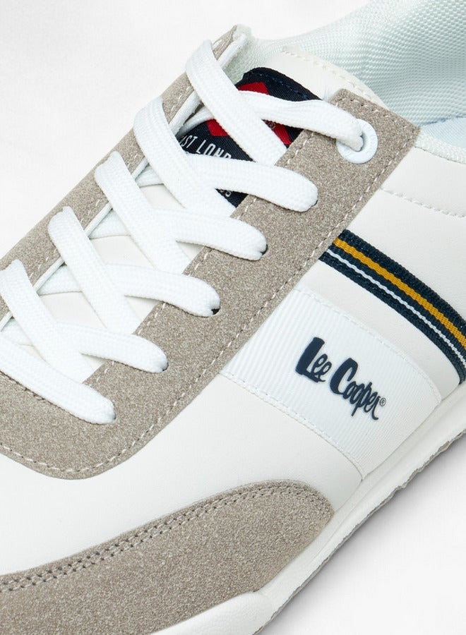 لي كوبر أحذية رياضية رجالية برباط وتفاصيل شبكية - Image 4