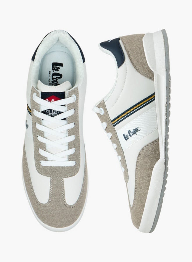 لي كوبر أحذية رياضية رجالية برباط وتفاصيل شبكية - Image 3