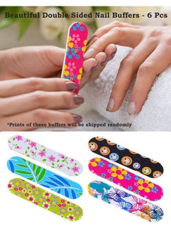 STORE 2508 Store2508 Acrylic Artificial False Nails 100 Pcs With Box, Nail Glue & Nail Filers Pack Of 8 (Set A)  - Image 3