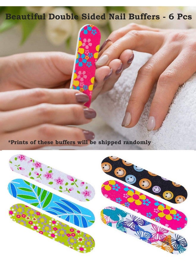 STORE 2508 Store2508 Acrylic Artificial False Nails 100 Pcs With Box, Nail Glue & Nail Filers Pack Of 8 (Set A) - Image 3