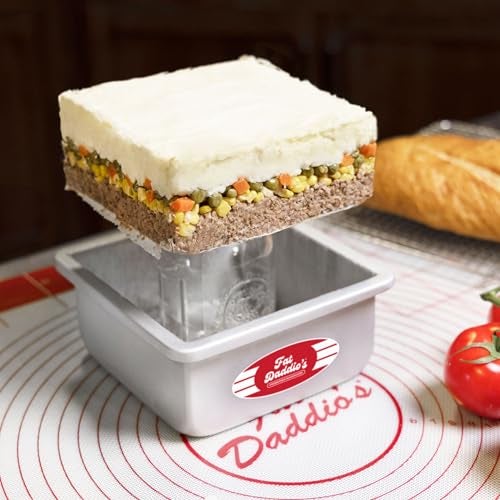 Fat Daddio's PSQCC-883 Square Cheesecake Pan, 8 x 8 x 3 Inch, Silver - Image 5