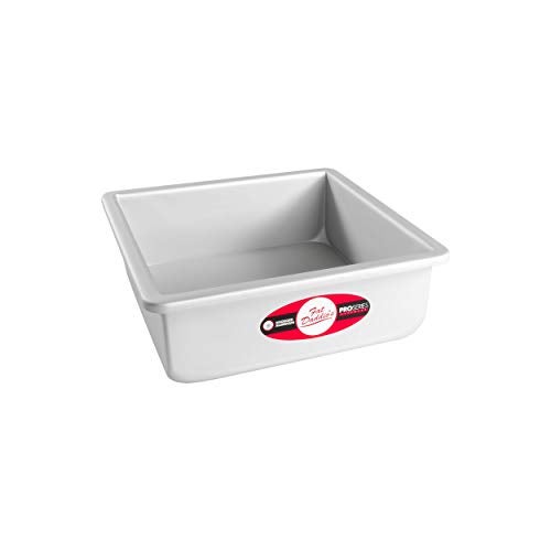 Fat Daddio's PSQCC-883 Square Cheesecake Pan, 8 x 8 x 3 Inch, Silver - Image 2