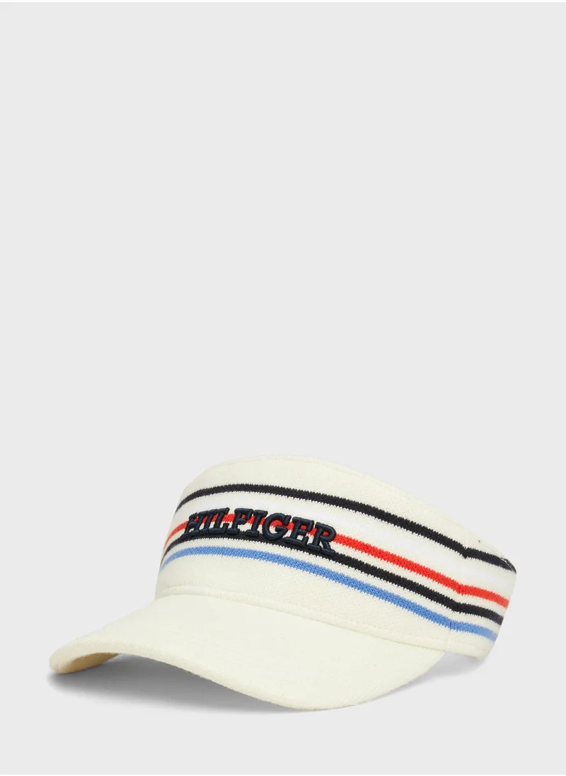 TOMMY HILFIGER Kids Logo Peak Curved Cap