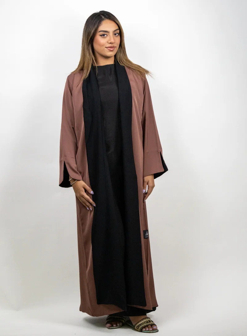 Reversible Two-Tone Abaya