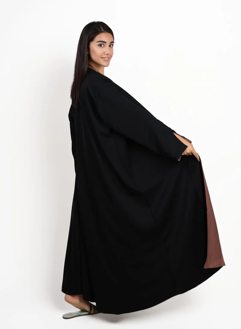 JAMEELA  Reversible Two-Tone Abaya for Women | Best Price UAE