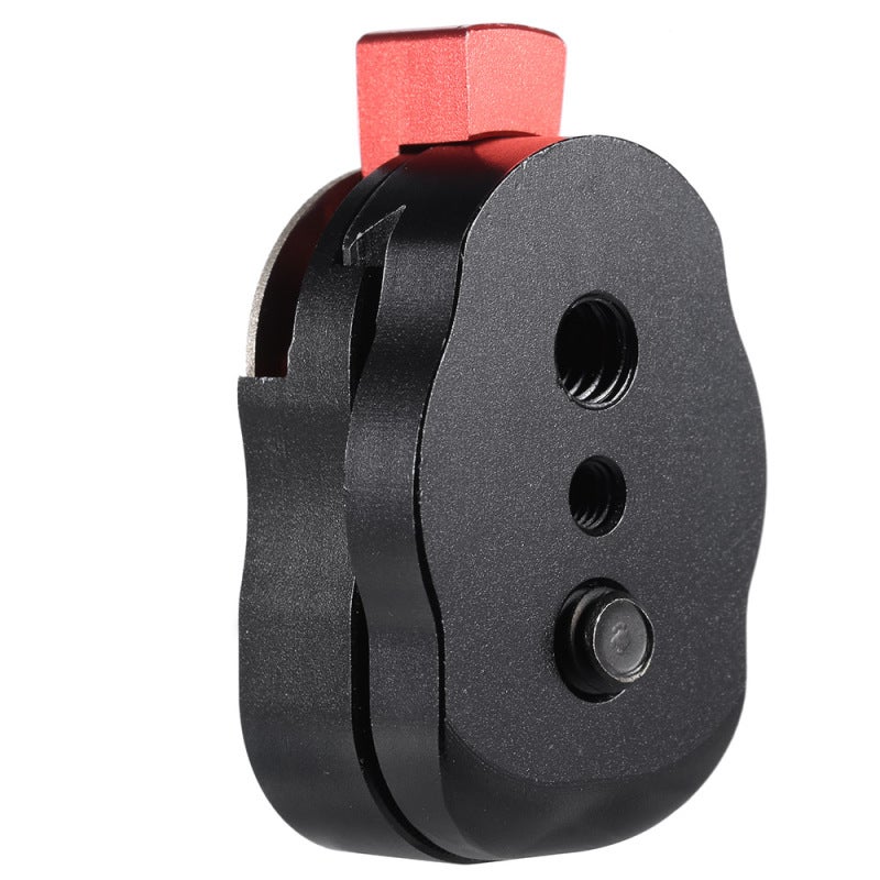Quick Release Plate: Aluminum & Steel Construction - Security Locking System Quick Release Accessory for FPV Monitor Magic Arm Action Camera - Image 3