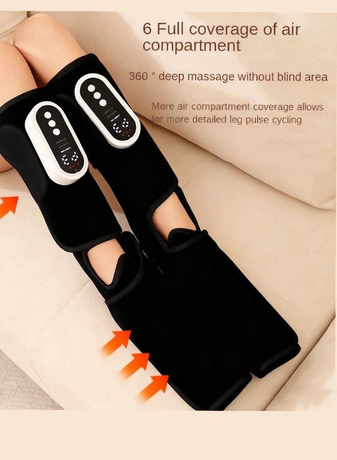 BONITO Electric Leg Massager, Leg Compression Massager Device,  Calf Massager for Circulation and Pain Relief, 3 Modes 3 Intensities, Adjustable Fit, Easy to Use, Muscle Relaxation, Gifts for Men Women - Image 5