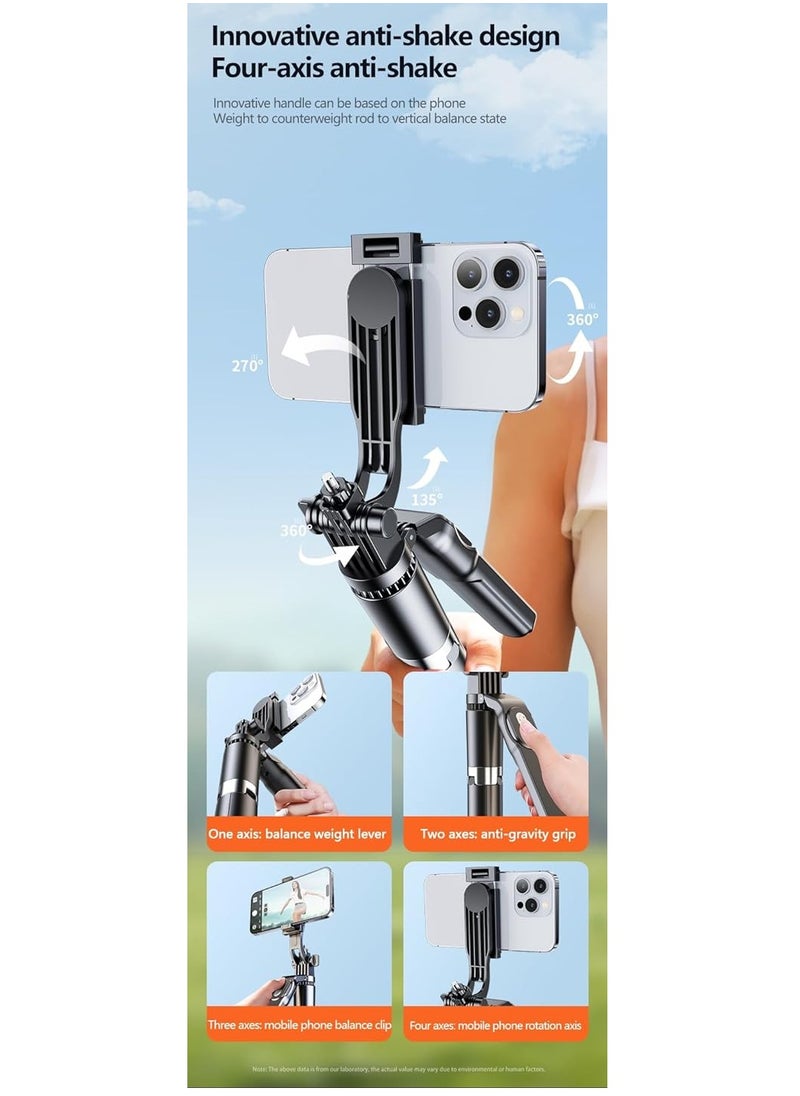 PLOKAMA - Selfie Stick Tripod 170CM with Wireless Remote, Cellphone Selfie Stick Tripod with LED Fill Light, for iPhone 15/14/14 pro/13/13 Pro/12/11/11 Pro/XS Max/XS/XR/X/8/7 and Android Smartphone - Image 1