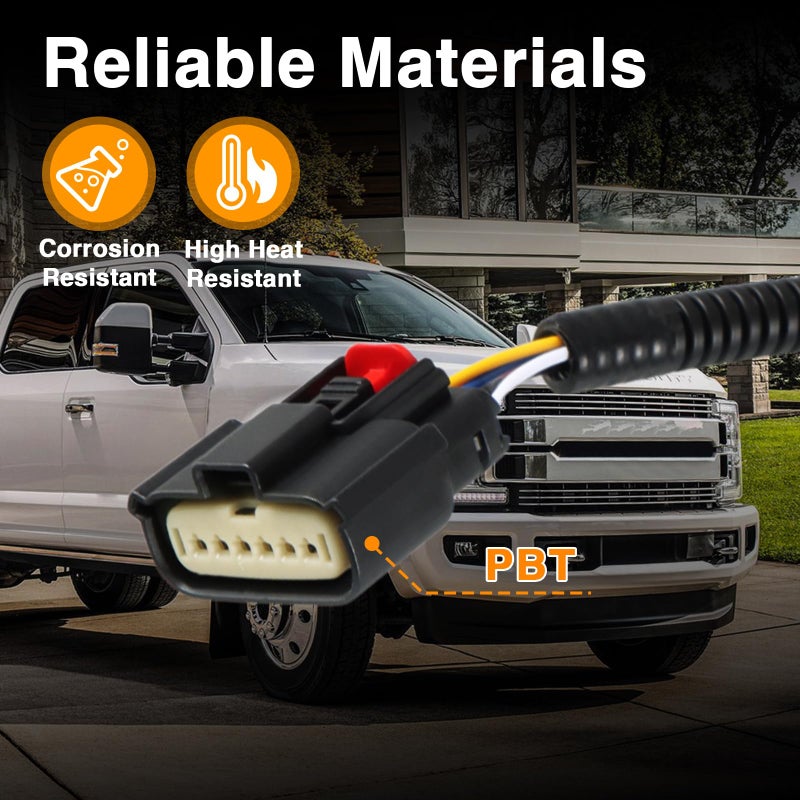 KPALAG كابل كاميرا الاحتياطية KPALAG متوافق مع شاحنات فورد F350 F450 F550 سوبر ديوتي 2013-2016 استبدال#: FC3Z-14A412-A DC3Z-14A412-A - Image 2